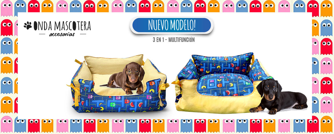 Nuevos  modelos colchonetas y almohadones pacman