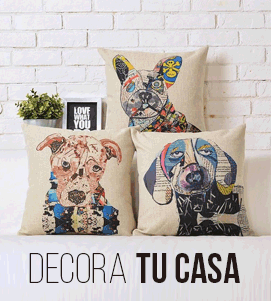 decora tu hogar con almohadones de animalitos perros y gatos