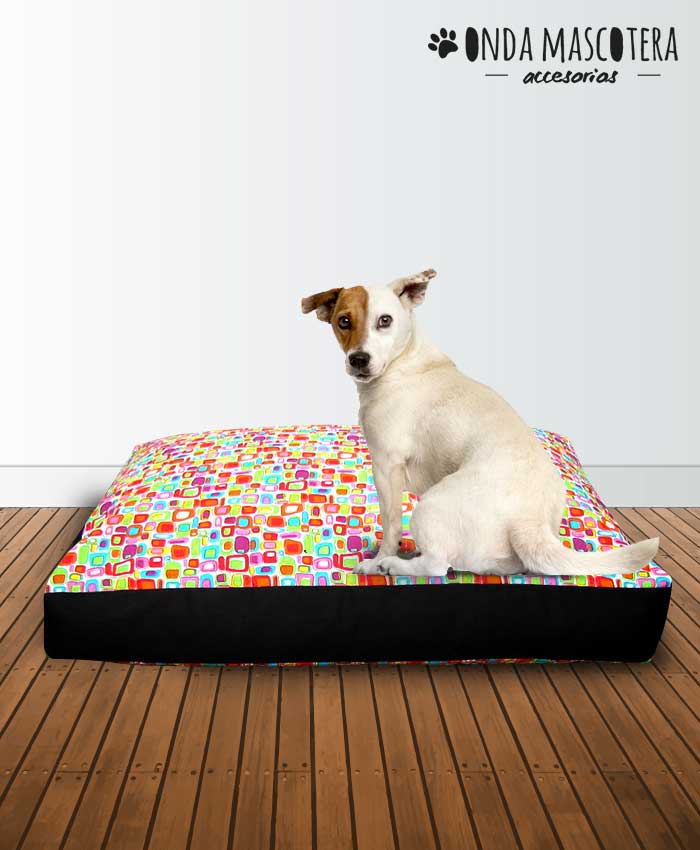 Cama reversible bahamas estampado Onda Mascotera