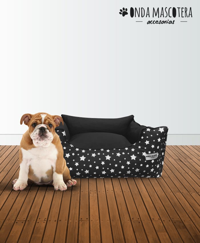 Dog Puff Cama para Perro Grande - En Todos Los Colores! (Negro