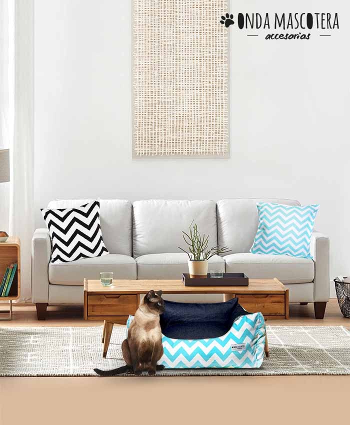 Almohadones para tu hogar deco chevron todos los colores Onda Mascotera